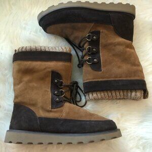 BEARPAW Brown Winter Boots. Comfy and cute!